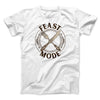 Feast Mode Funny Thanksgiving Men/Unisex T-Shirt White | Funny Shirt from Famous In Real Life