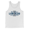 Bob Loblaw's Law Blog Men/Unisex Tank Top White | Funny Shirt from Famous In Real Life