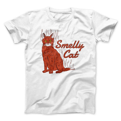 Smelly Cat Men/Unisex T-Shirt White | Funny Shirt from Famous In Real Life
