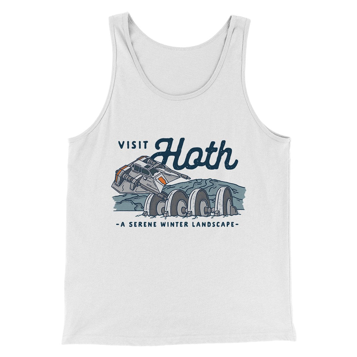 Visit Hoth Funny Movie Men/Unisex Tank Top | Funny Shirt from Famous In Real Life