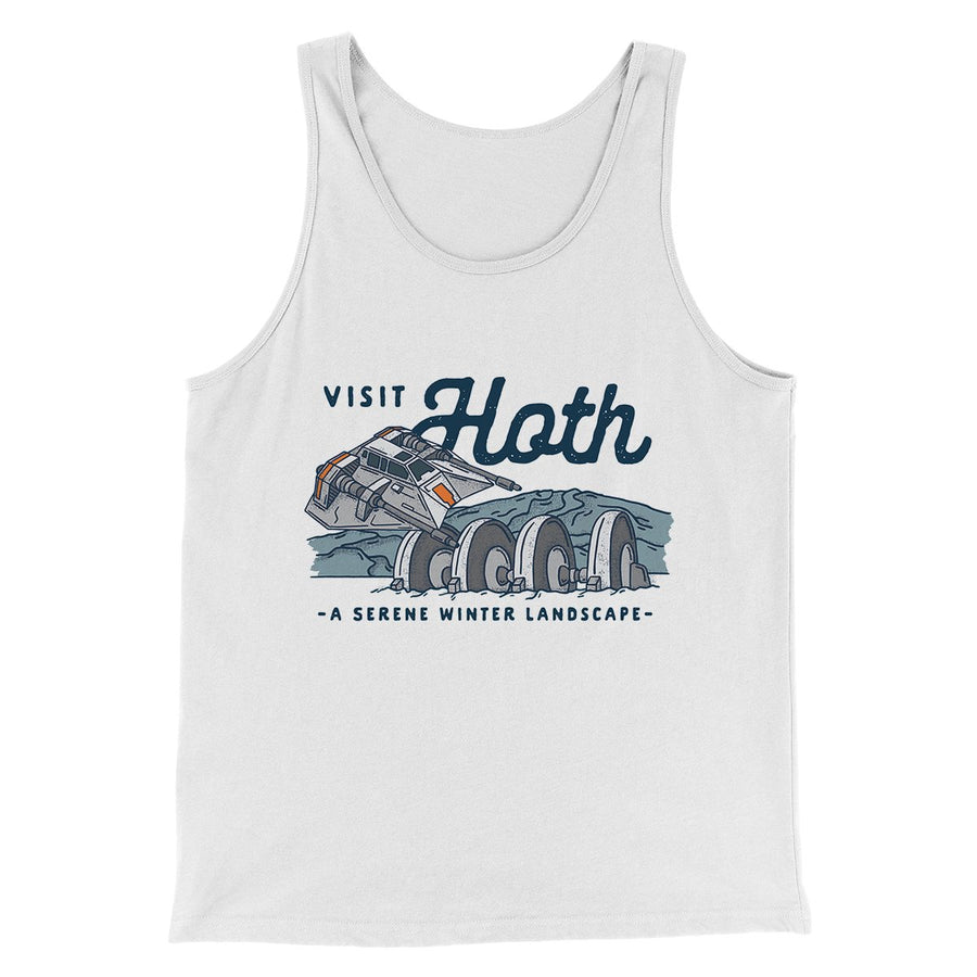Visit Hoth Funny Movie Men/Unisex Tank Top | Funny Shirt from Famous In Real Life