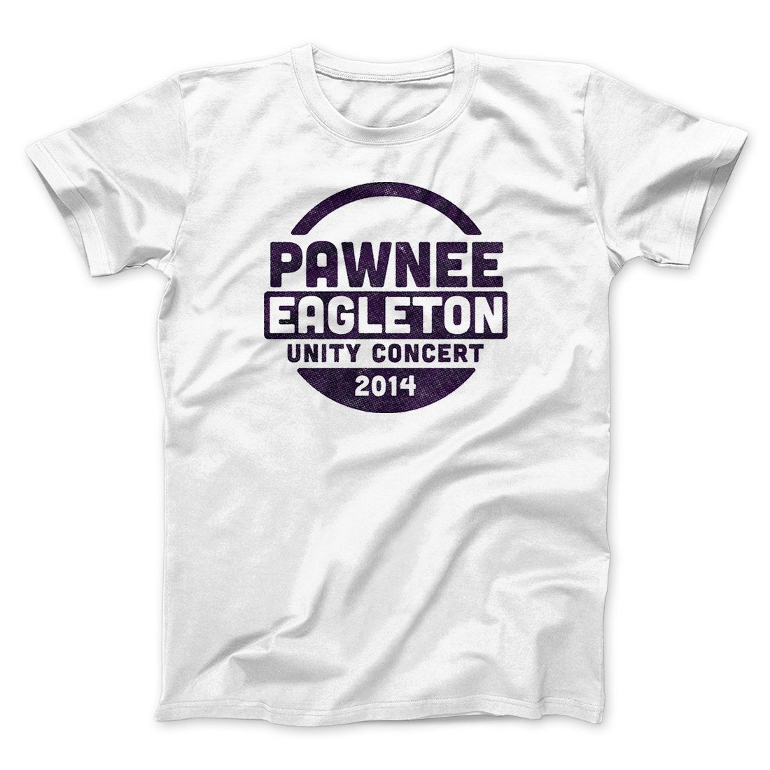 Pawnee Eagleton Unity Concert Men/Unisex T-Shirt | Funny Shirt from Famous In Real Life