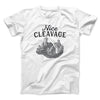 Nice Cleavage Men/Unisex T-Shirt White | Funny Shirt from Famous In Real Life