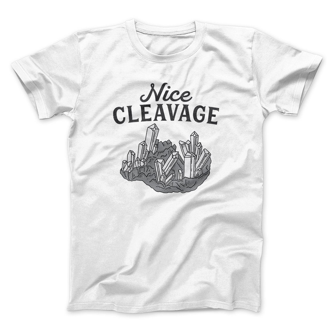 Nice Cleavage Men/Unisex T-Shirt | Funny Shirt from Famous In Real Life