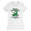 Chubbs Peterson Memorial Golf Tournament Women's T-Shirt White | Funny Shirt from Famous In Real Life