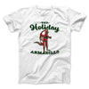 The Holiday Armadillo Men/Unisex T-Shirt White | Funny Shirt from Famous In Real Life