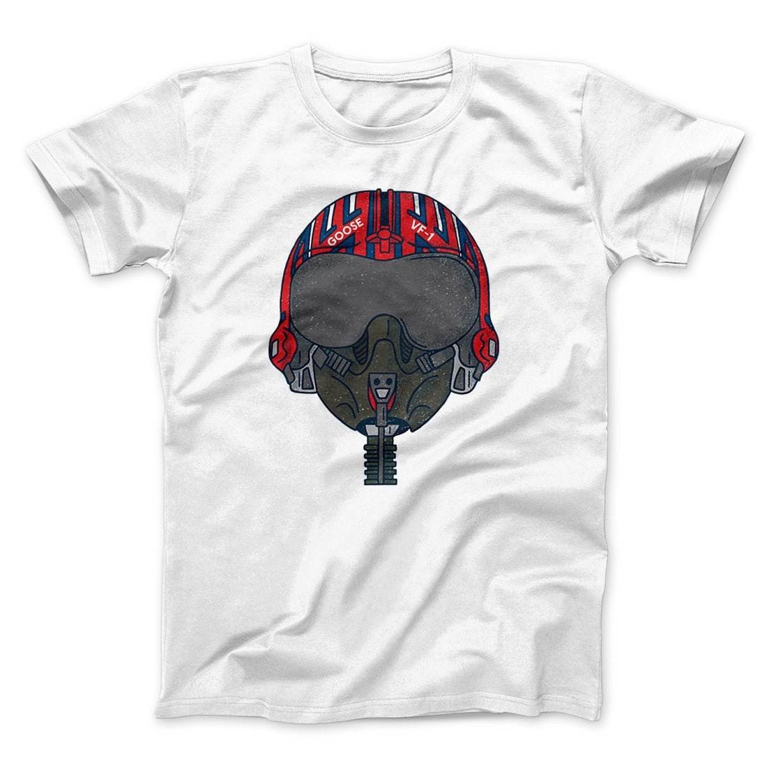 Goose Helmet Funny Movie Men/Unisex T-Shirt | Funny Shirt from Famous In Real Life