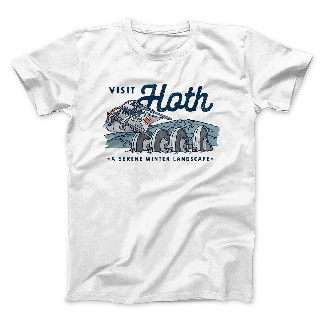 Visit Hoth Funny Movie Men/Unisex T-Shirt | Funny Shirt from Famous In Real Life