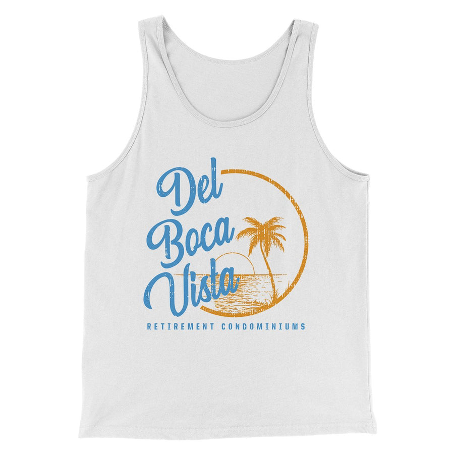 Del Boca Vista Men/Unisex Tank Top | Funny Shirt from Famous In Real Life