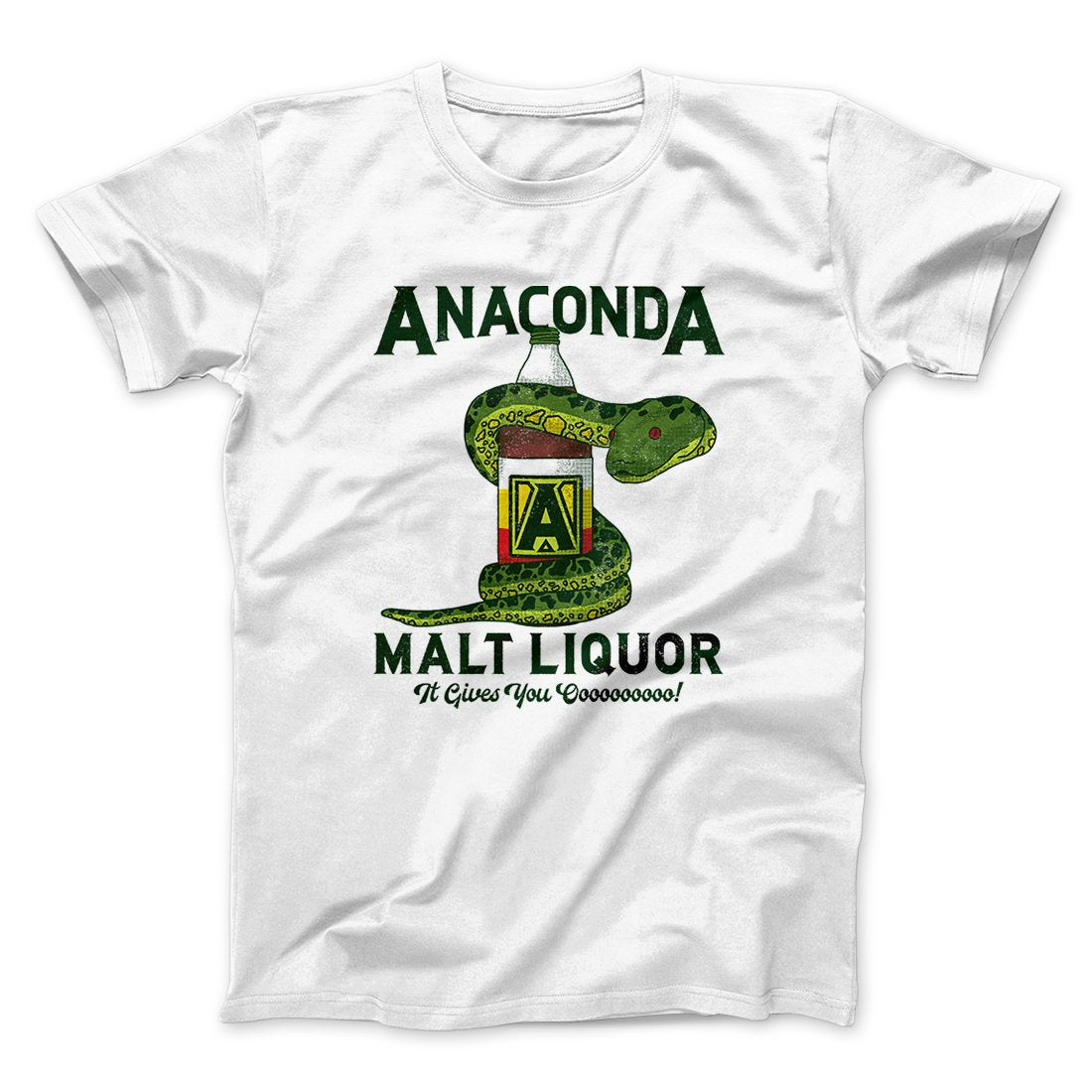 Anaconda Malt Liquor Funny Movie Men/Unisex T-Shirt | Funny Shirt from Famous In Real Life