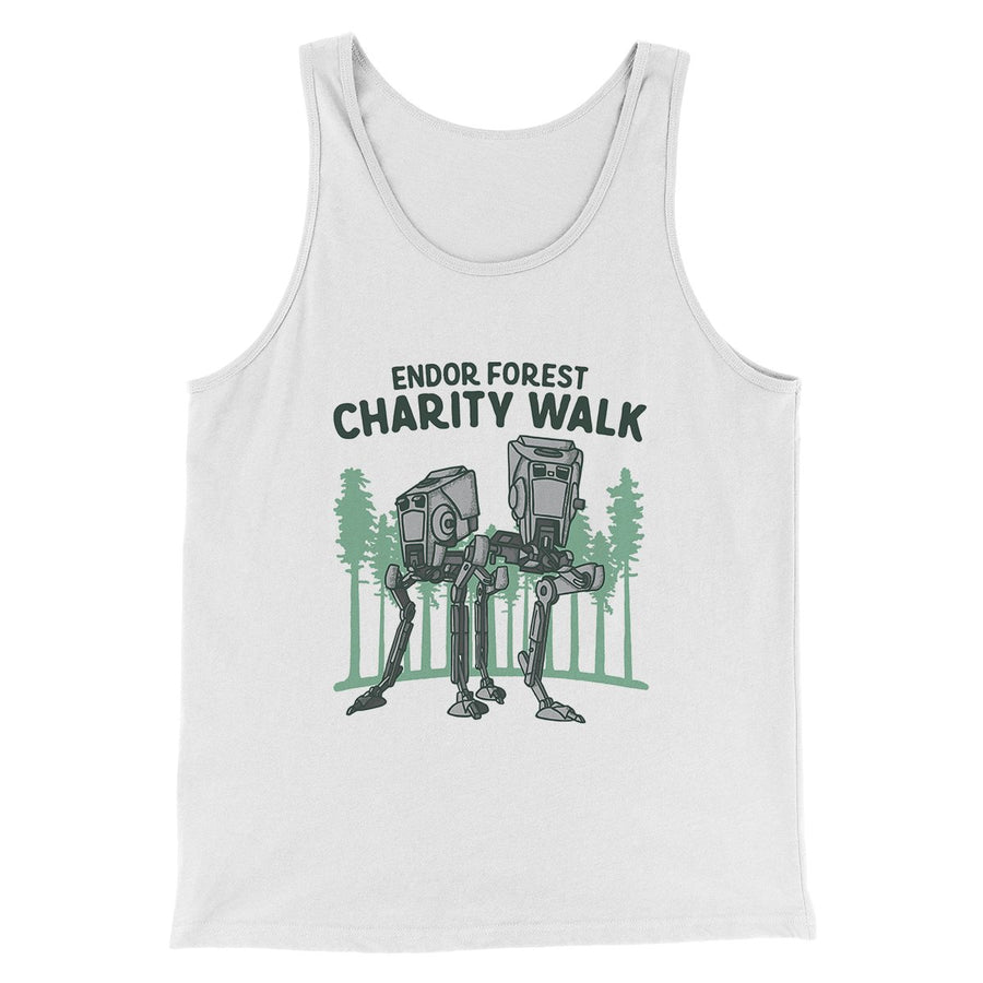Endor Forest Charity Walk Funny Movie Men/Unisex Tank Top | Funny Shirt from Famous In Real Life