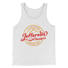 Jefferson Cleaners Men/Unisex Tank Top White | Funny Shirt from Famous In Real Life