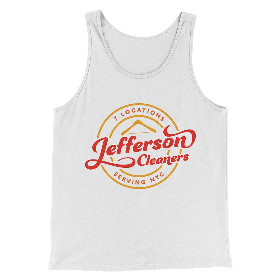 Jefferson Cleaners Men/Unisex Tank Top | Funny Shirt from Famous In Real Life