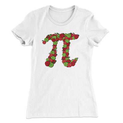 Apple Pi Women's T-Shirt White | Funny Shirt from Famous In Real Life