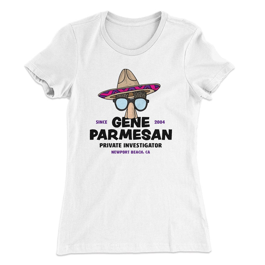Gene Parmesan Women's T-Shirt | Funny Shirt from Famous In Real Life