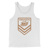 Swanson Club Men/Unisex Tank Top White | Funny Shirt from Famous In Real Life