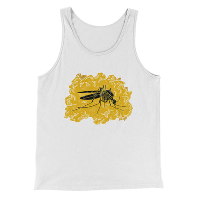 Amber Mosquito Funny Movie Men/Unisex Tank Top White | Funny Shirt from Famous In Real Life
