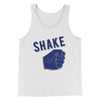 Shake Men/Unisex Tank Top White | Funny Shirt from Famous In Real Life