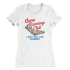 Gump Running Club Women's T-Shirt White | Funny Shirt from Famous In Real Life