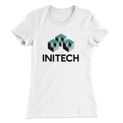 Initech Women's T-Shirt White | Funny Shirt from Famous In Real Life