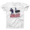 Threat Level: Midnight Men/Unisex T-Shirt White | Funny Shirt from Famous In Real Life