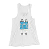 Grady Twins Women's Flowey Tank Top White | Funny Shirt from Famous In Real Life