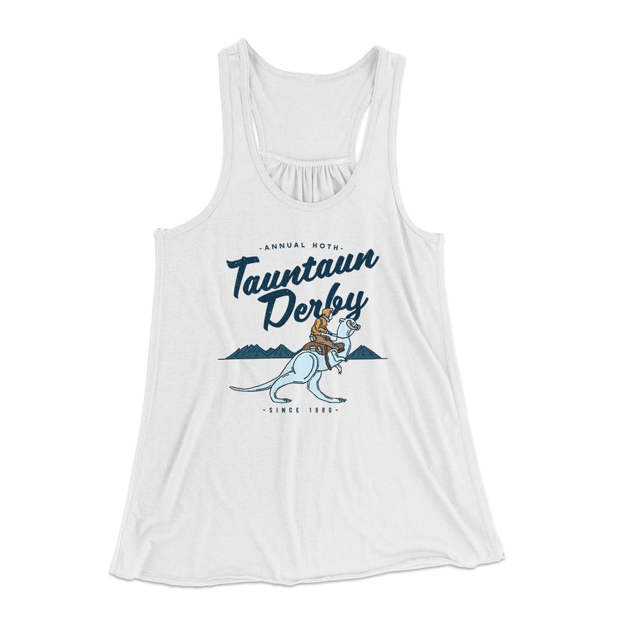 Tauntaun Derby Women's Flowey Tank Top | Funny Shirt from Famous In Real Life