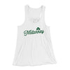 Malarkey Women's Flowey Tank Top White | Funny Shirt from Famous In Real Life