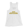 Alias Investigations Women's Flowey Tank Top White | Funny Shirt from Famous In Real Life