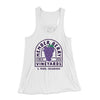Member Berry Vineyards Women's Flowey Tank Top White | Funny Shirt from Famous In Real Life