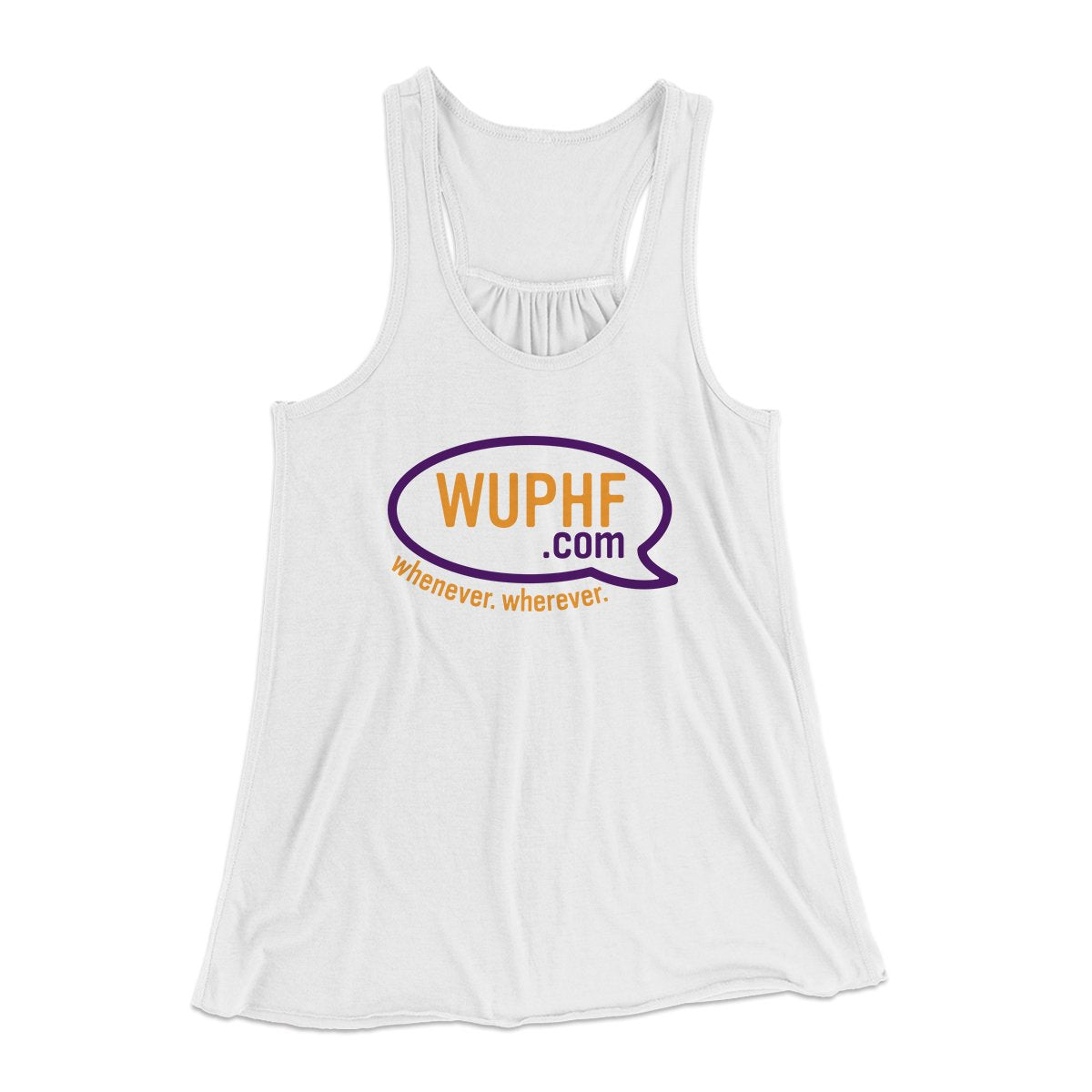 WUPHF.com Women's Flowey Tank Top | Funny Shirt from Famous In Real Life