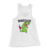 Winosaur Funny Women's Flowey Tank Top White | Funny Shirt from Famous In Real Life