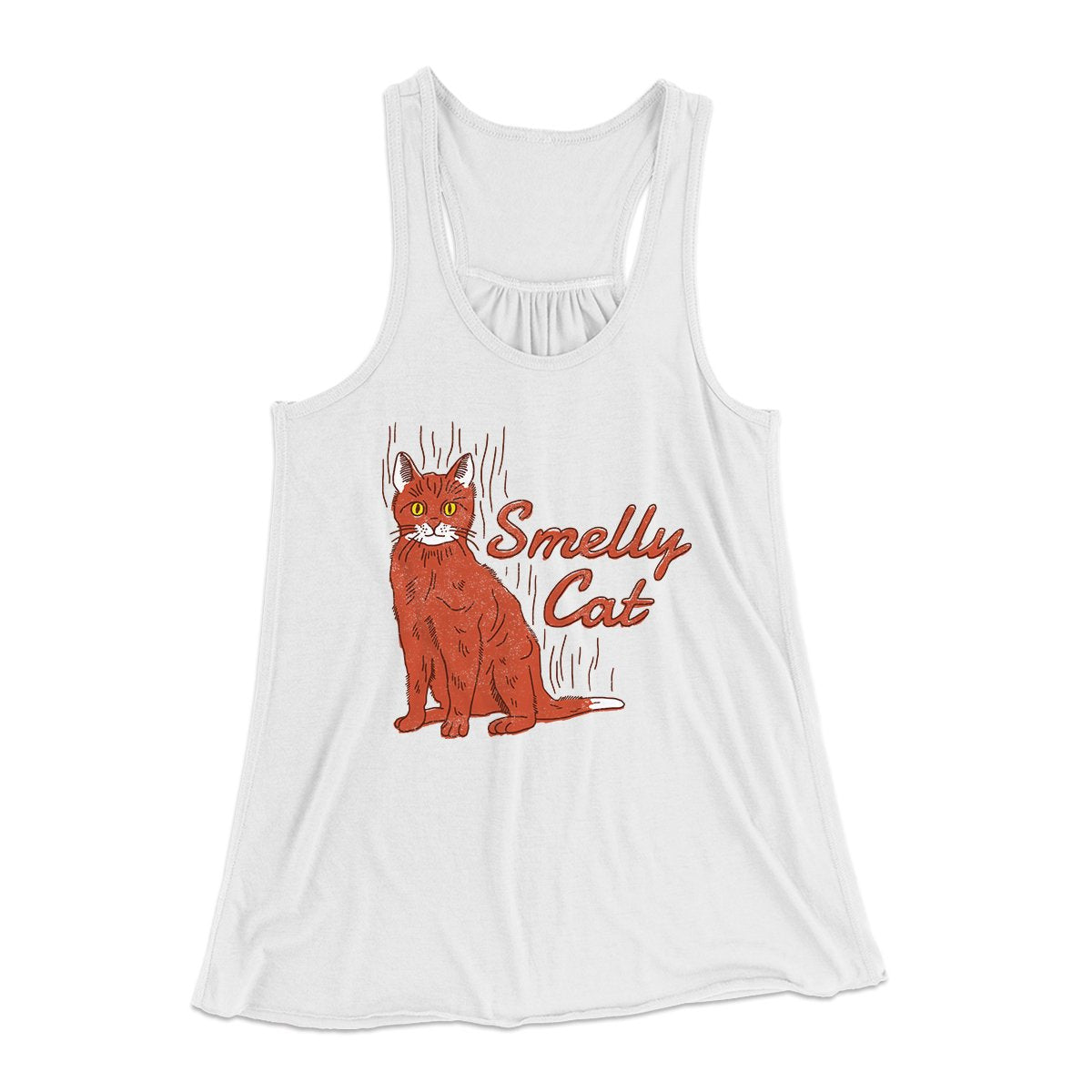 Smelly Cat Women's Flowey Tank Top | Funny Shirt from Famous In Real Life