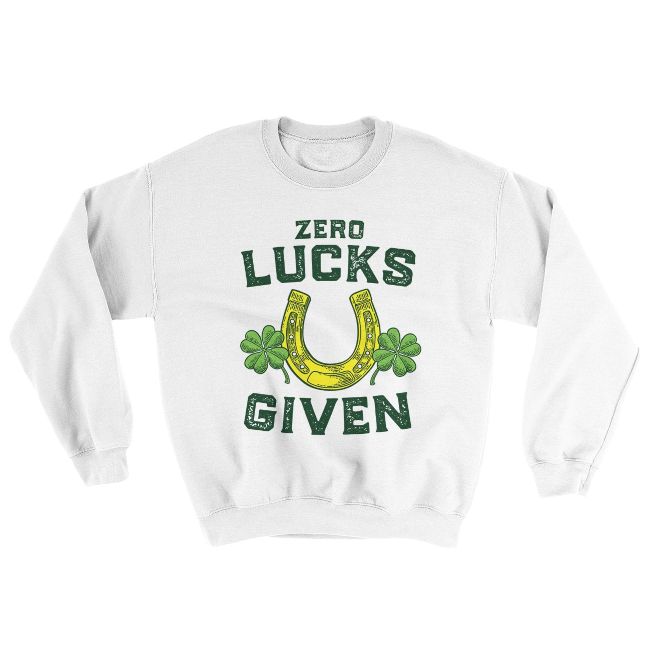 Zero Lucks Given Ugly Sweater | Funny Shirt from Famous In Real Life