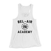 Bel-Air Academy Basketball Women's Flowey Tank Top White | Funny Shirt from Famous In Real Life