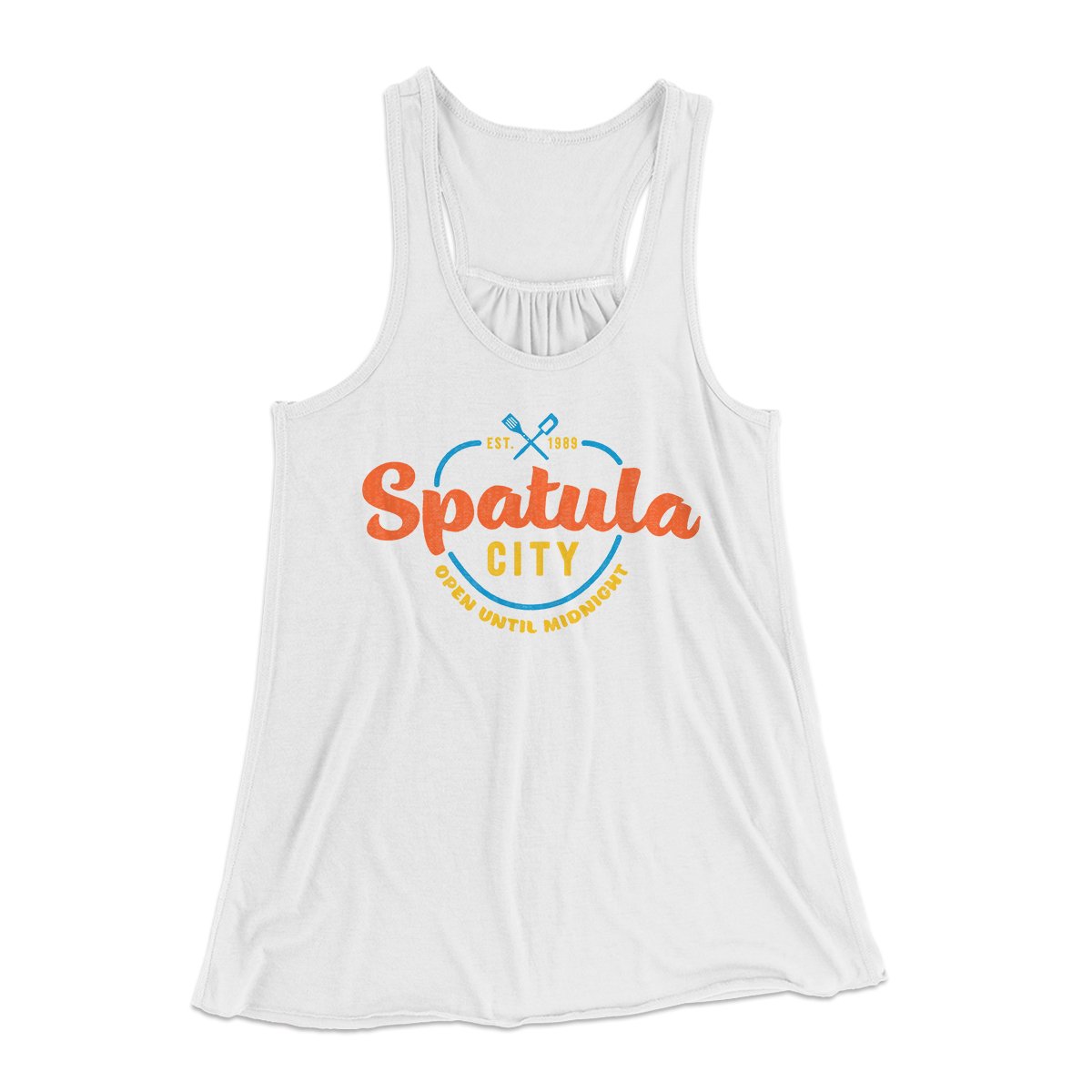 Spatula City Women's Flowey Tank Top | Funny Shirt from Famous In Real Life