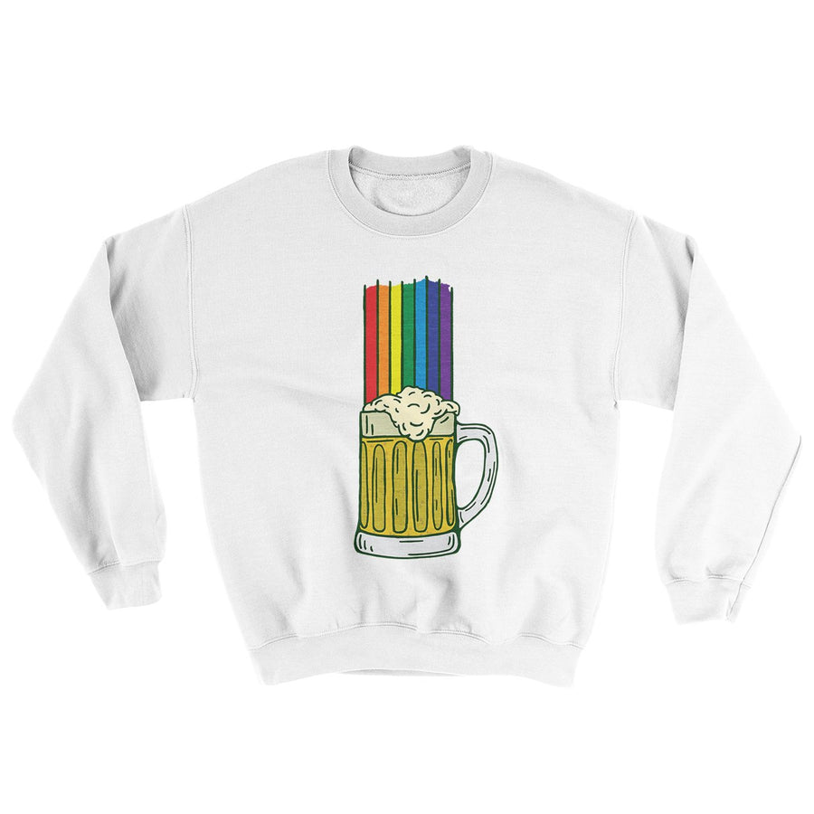 Beer Rainbow Ugly Sweater | Funny Shirt from Famous In Real Life