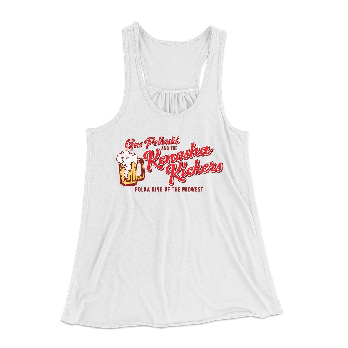 Kenosha Kickers Women's Flowey Tank Top | Funny Shirt from Famous In Real Life
