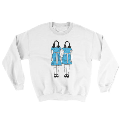 Grady Twins Ugly Sweater White | Funny Shirt from Famous In Real Life