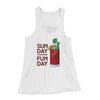 Sunday Funday Women's Flowey Tank Top White | Funny Shirt from Famous In Real Life
