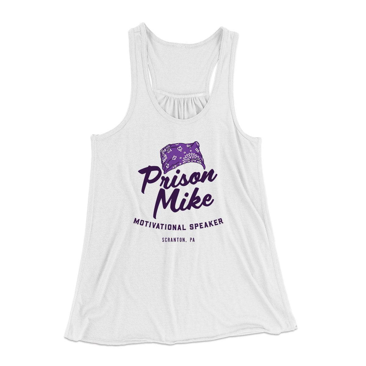 Prison Mike Women's Flowey Tank Top | Funny Shirt from Famous In Real Life