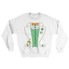 Irish Leprechaun Suit Ugly Sweater White | Funny Shirt from Famous In Real Life