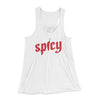 Spicy Women's Flowey Tank Top White | Funny Shirt from Famous In Real Life