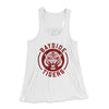 Bayside Tigers Women's Flowey Tank Top White | Funny Shirt from Famous In Real Life