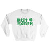 Irish Maiden Ugly Sweater White | Funny Shirt from Famous In Real Life