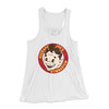 Average Joe's Gymnasium Women's Flowey Tank Top White | Funny Shirt from Famous In Real Life