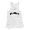 Bourbon Women's Flowey Tank Top White | Funny Shirt from Famous In Real Life