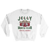 Jelly of the Month Club Men/Unisex Ugly Sweater White | Funny Shirt from Famous In Real Life