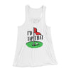 I'd Tap That Women's Flowey Tank Top White | Funny Shirt from Famous In Real Life