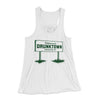 Welcome to Drunktown Women's Flowey Tank Top White | Funny Shirt from Famous In Real Life